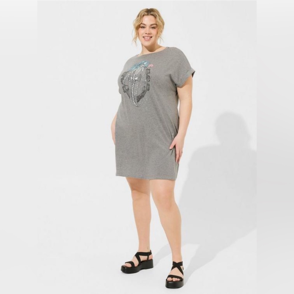 Torrid Dolman Sleeve T shirt Dress